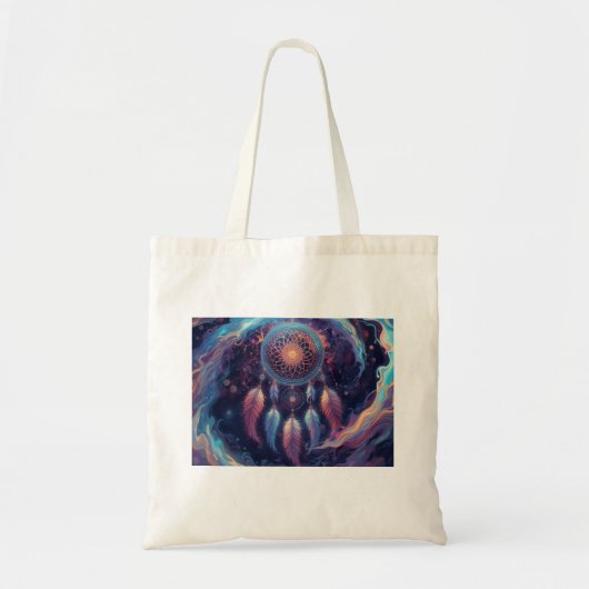 psychedelic dreamcatcher tote bag トートバッグ (正面)