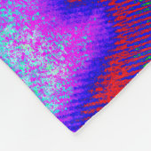 Psychedelic Energy Blanket フリースブランケット (角)