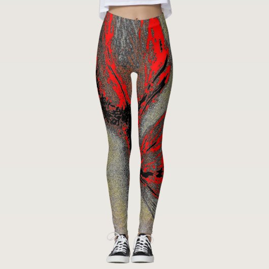 Psychedelic Energy Leggings レギンス (正面)