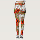 Psychedelic Energy Leggings レギンス (正面)