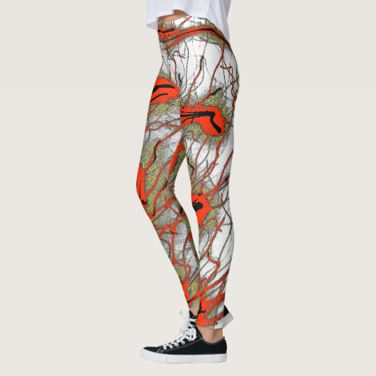 Psychedelic Energy Leggings レギンス (左)