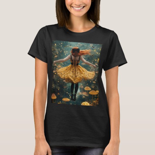 Psychedelic Fantasy Magic Art Tシャツ (正面)