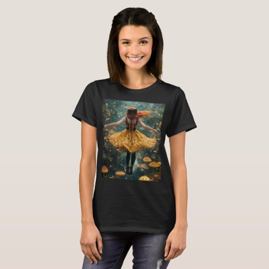Psychedelic Fantasy Magic Art Tシャツ (正面フル)