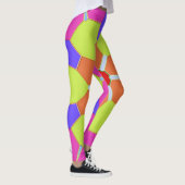 Psychedelic Fractal Burst Leggings レギンス (右)