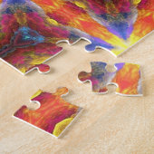 Psychedelic geometric 520 piece jigsaw puzzle ジグソーパズル (側面)