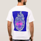 Psychedelic Heatwave Face Tee Tシャツ (裏面)