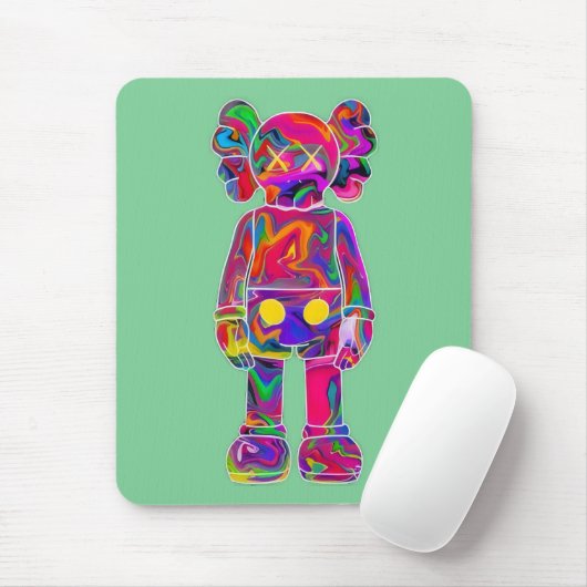 Psychedelic Kaw マウスパッド (マウス)
