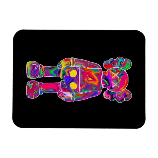 Psychedelic Kaw マグネット (横)