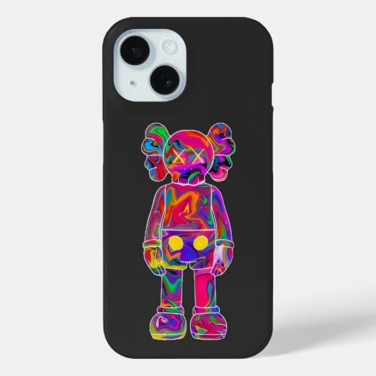 Psychedelic Kaw Case-Mate iPhoneケース (裏面)
