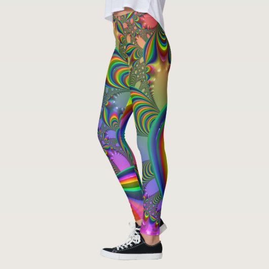Psychedelic  Leggings レギンス (左)