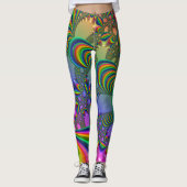 Psychedelic Leggings レギンス (正面)