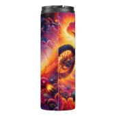 Psychedelic Motocross Rider Art Print タンブラー (裏面)