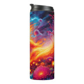 Psychedelic Motocross Rider Art Print タンブラー (回転右)