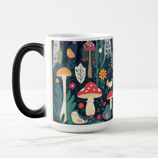 psychedelic mug design モーフィングマグカップ (左)