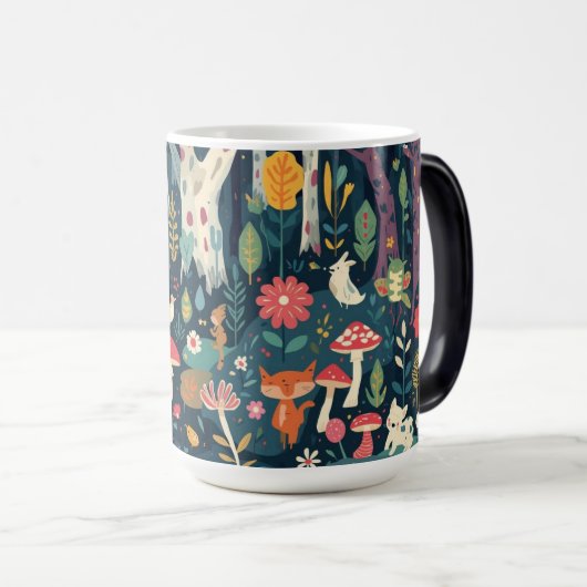 psychedelic mug design モーフィングマグカップ (正面右)