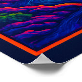 Psychedelic Old Faithful ポスター (角)