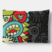 Psychedelic Patterns アクセサリーポーチ (正面)