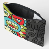 Psychedelic Patterns アクセサリーポーチ (見開き)