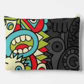 Psychedelic Patterns アクセサリーポーチ (裏面)