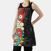 Psychedelic Patterns エプロン (インサイチュ)