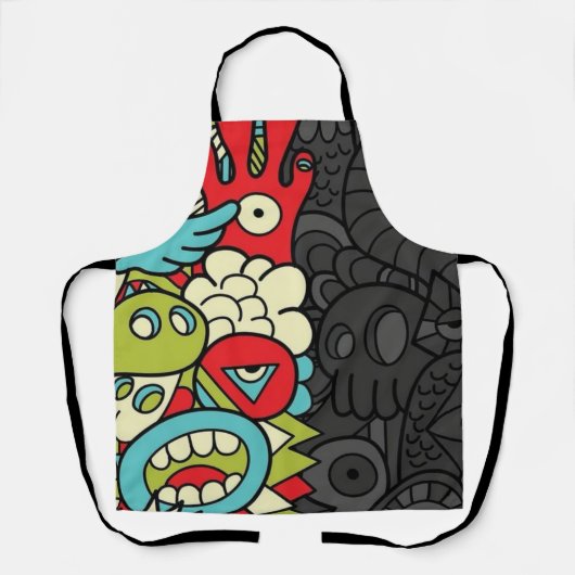 Psychedelic Patterns エプロン (正面)