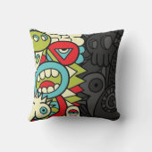 Psychedelic Patterns クッション (裏面)