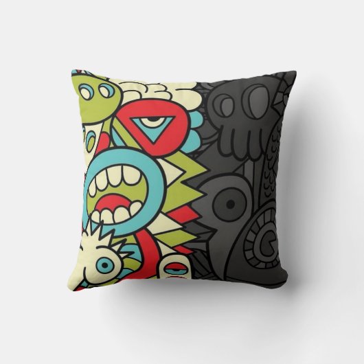 Psychedelic Patterns クッション (裏面)