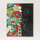 Psychedelic Patterns ジグソーパズル (縦)