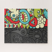 Psychedelic Patterns ジグソーパズル (横)