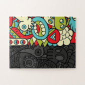 Psychedelic Patterns ジグソーパズル (横)