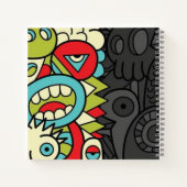 Psychedelic Patterns ノートブック (裏面)