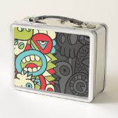 Psychedelic Patterns メタルランチボックス (裏面)