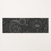 Psychedelic Patterns ヨガマット (裏面(横))