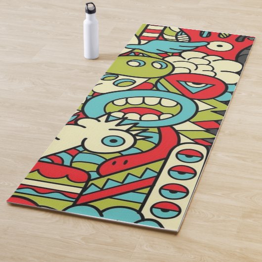 Psychedelic Patterns ヨガマット (インサイチュ)