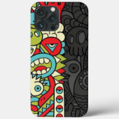 Psychedelic Patterns Case-Mate iPhoneケース (裏面)