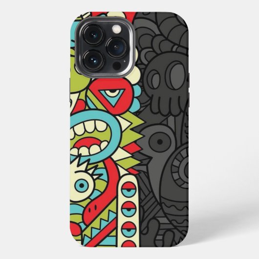 Psychedelic Patterns iPhoneケース (裏面)