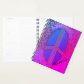Psychedelic Peace Sign Planner プランナー手帳 (ディスプレー)