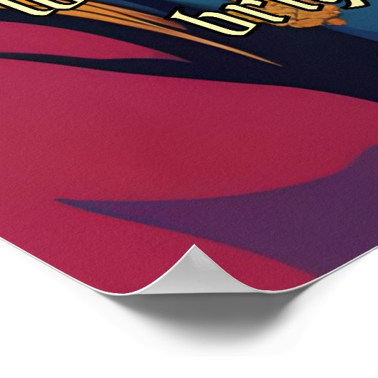 Psychedelic Pirate Couple  – Bold Romance ポスター (角)