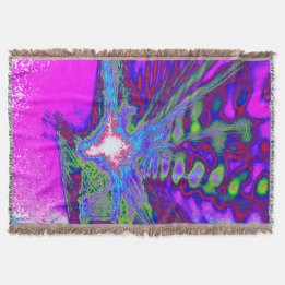 Psychedelic Radiance Blanket スローブランケット