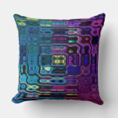 Psychedelic Ripple Effect  クッション (正面)