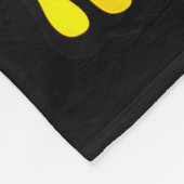 Psychedelic Weed Buzzing In New Year 2026 Funny フリースブランケット (角)