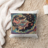 Psychedelic witch cushion クッション (ブランケット)