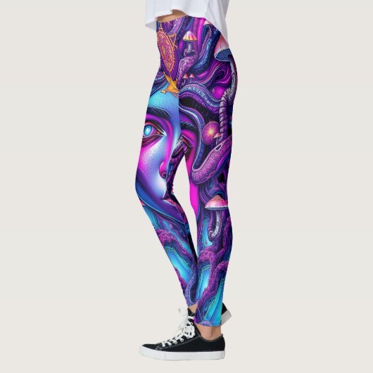 Psychedelic Women’s Leggings  レギンス (左)