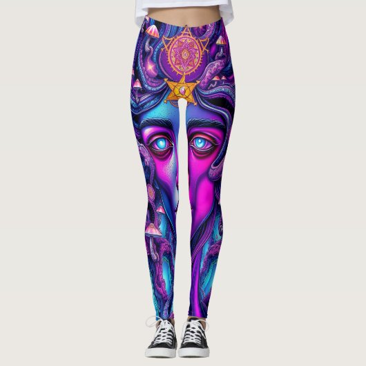 Psychedelic Women’s Leggings  レギンス (正面)