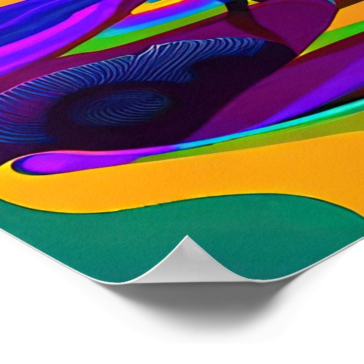 Psychedelic world ポスター (角)