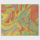 Psychedelic wrapping paper ラッピングペーパー (フラット)