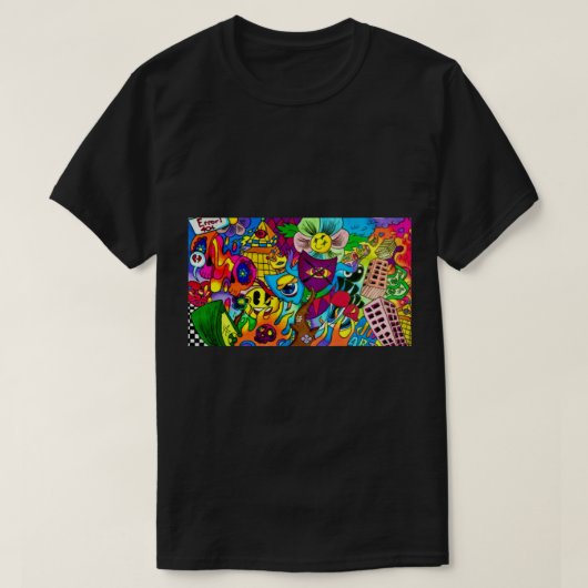 Psychedelix - vexx inspired    tシャツ (デザイン正面)