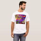 Psychedellicの蝶ワイシャツ Tシャツ (正面フル)