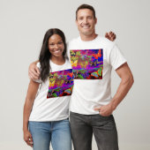 Psychedellicの蝶ワイシャツ Tシャツ (ユニセックス)