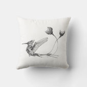 Psychedlicの鳥の入れ墨 クッション (裏面)